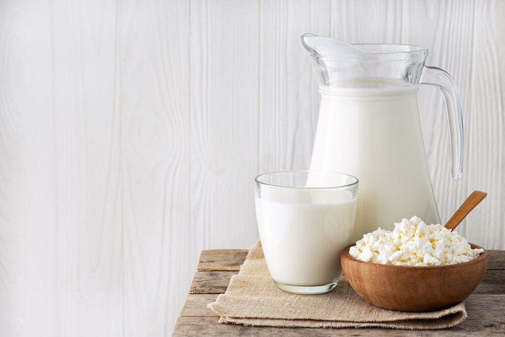produits laitiers en régime protéiné